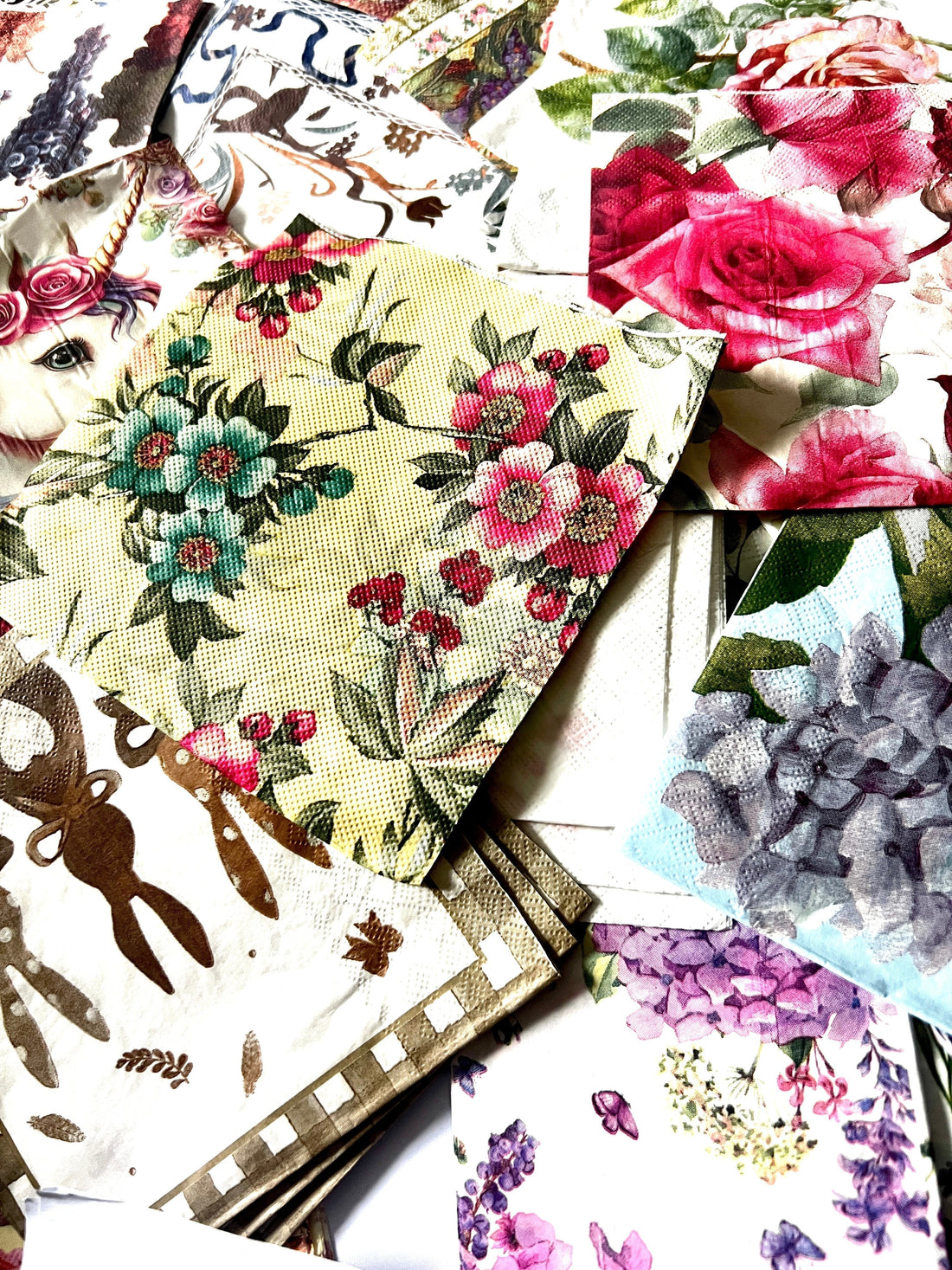 NEW PRODUCT: How to decoupage with Napkins.