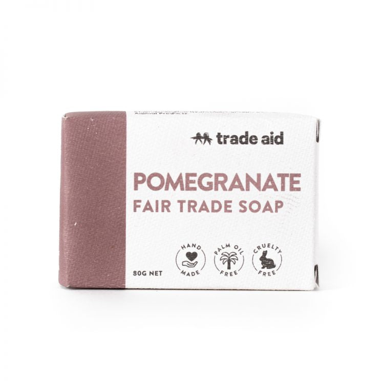 TradeAid Fair Trade Pomegranate soap