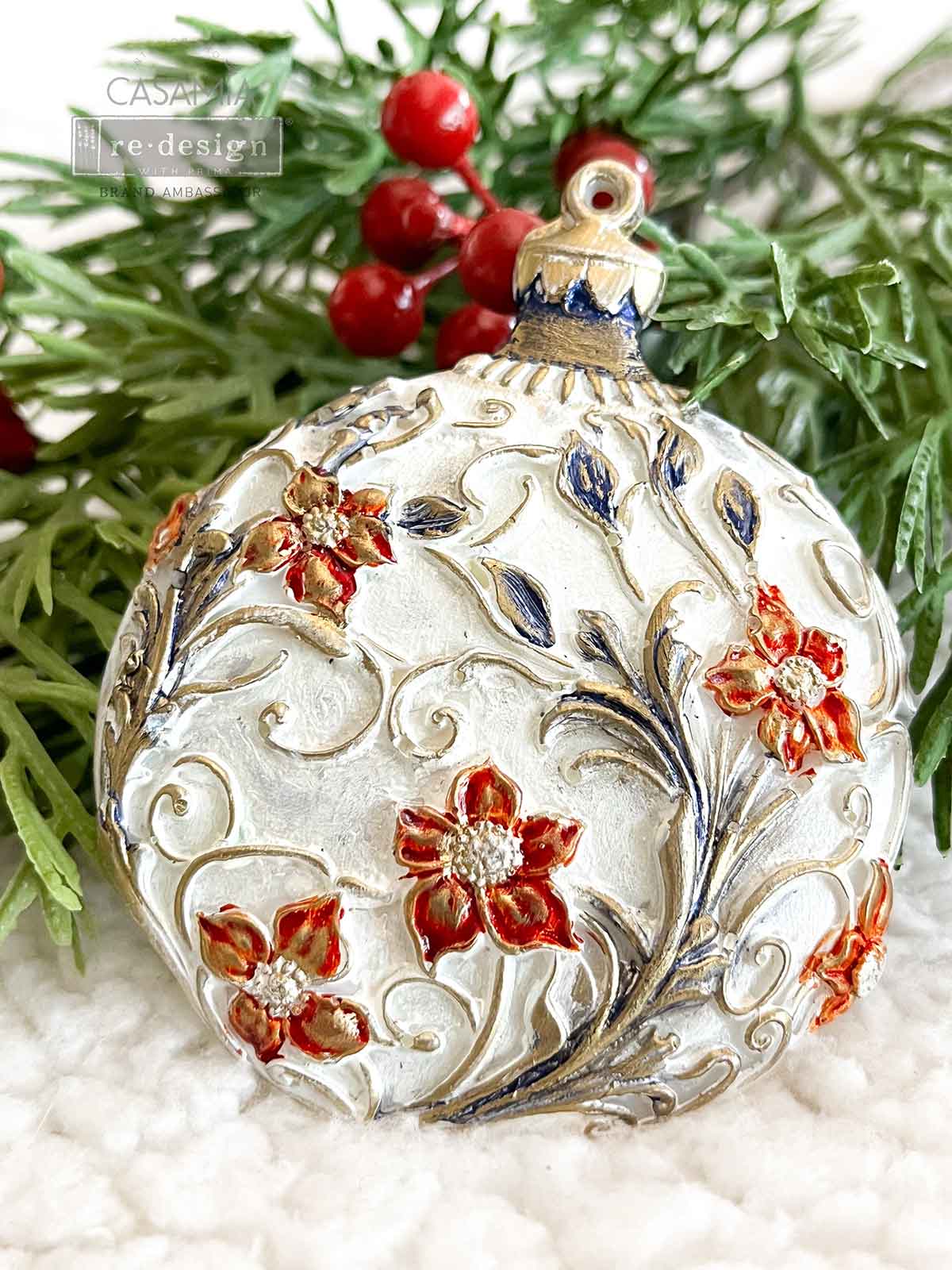 NEW: Re Design Decor mould - Shimmering Ornaments