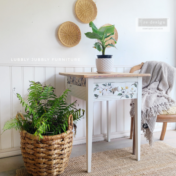 Redesign Decor Transfer- White Magnolias Small 3 sheets