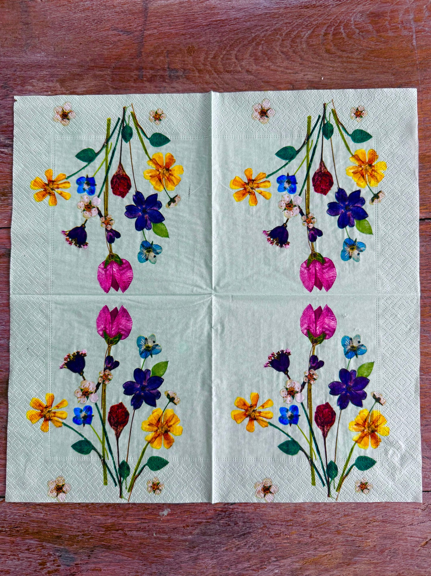 Napkin Vibrant Flora