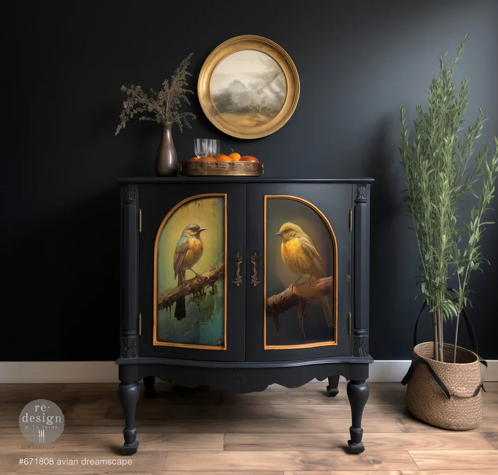 ReDesign Decoupage Fiber Tissue -Avian Dreamscape-3 Stunning designs