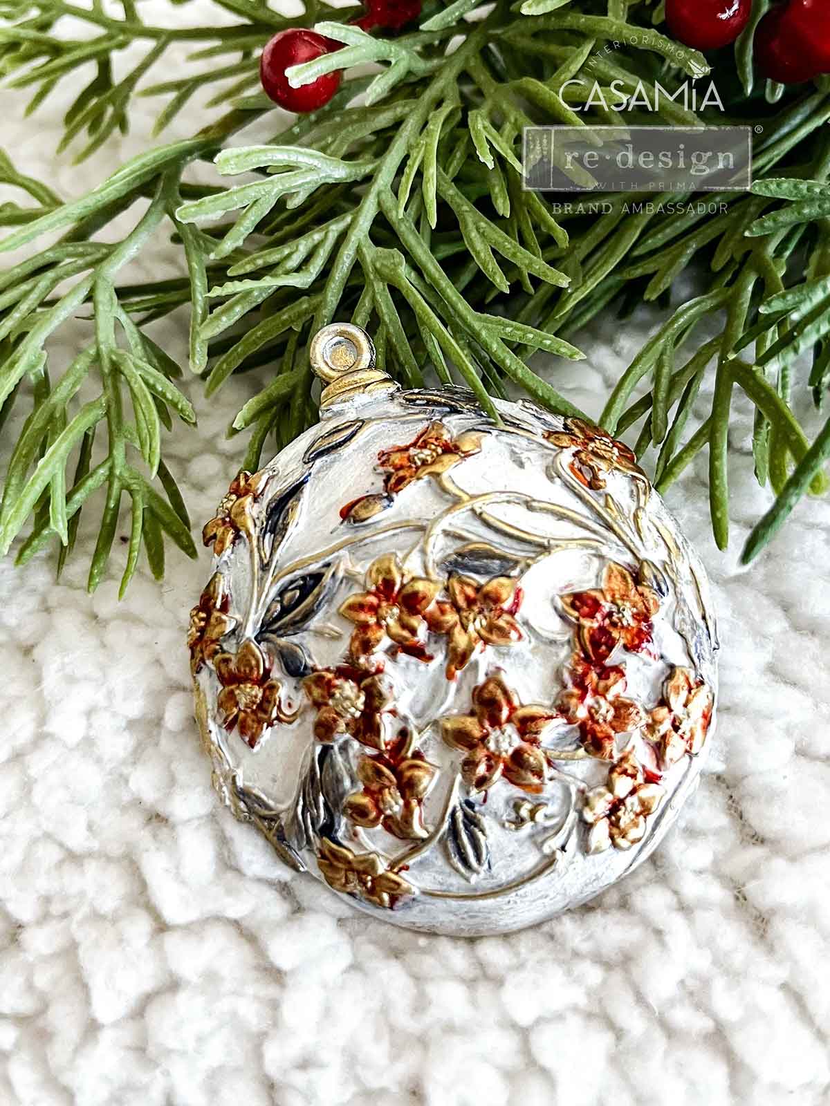 NEW: Re Design Decor mould - Shimmering Ornaments