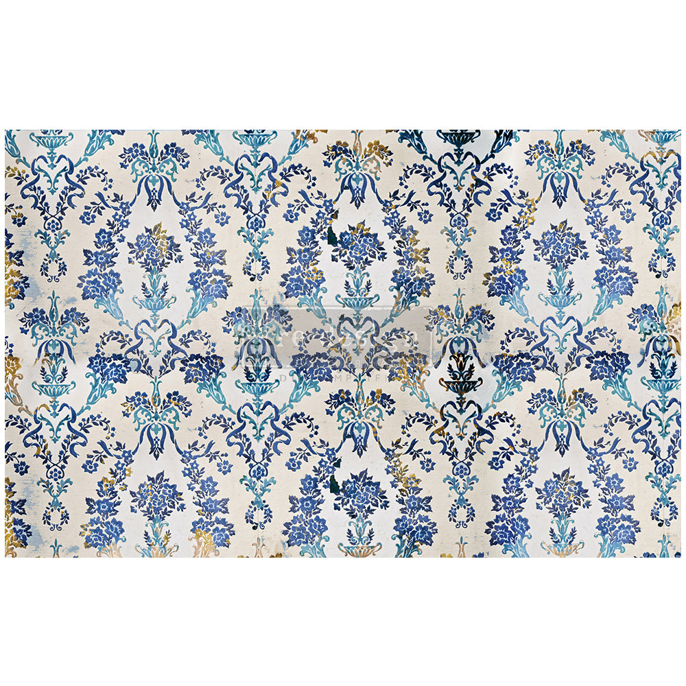 ReDesign Tissue -Cobalt Florish