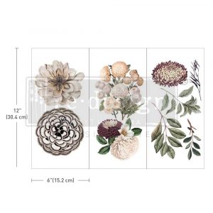 Redesign Decor transfer-Natural Flora-Small 3 sheets
