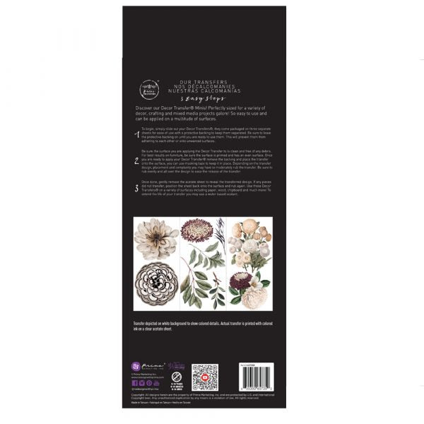 Redesign Decor transfer-Natural Flora-Small 3 sheets