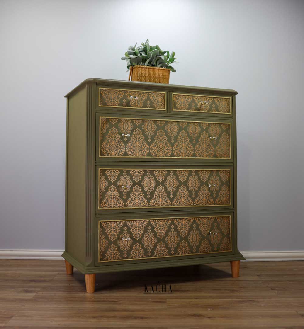 Redesign Furniture transfer Kacha Gold Damask