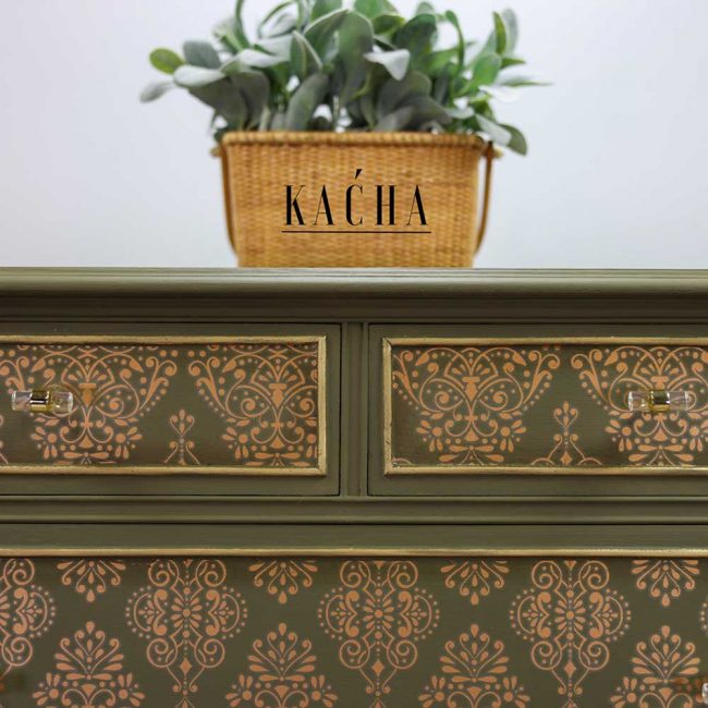 Redesign Furniture transfer Kacha Gold Damask- Back in stock