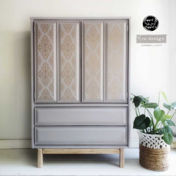 Redesign Furniture transfer Kacha Gold Damask- Back in stock