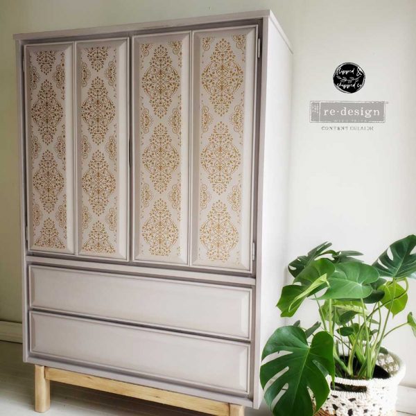 Redesign Furniture transfer Kacha Gold Damask- Back in stock