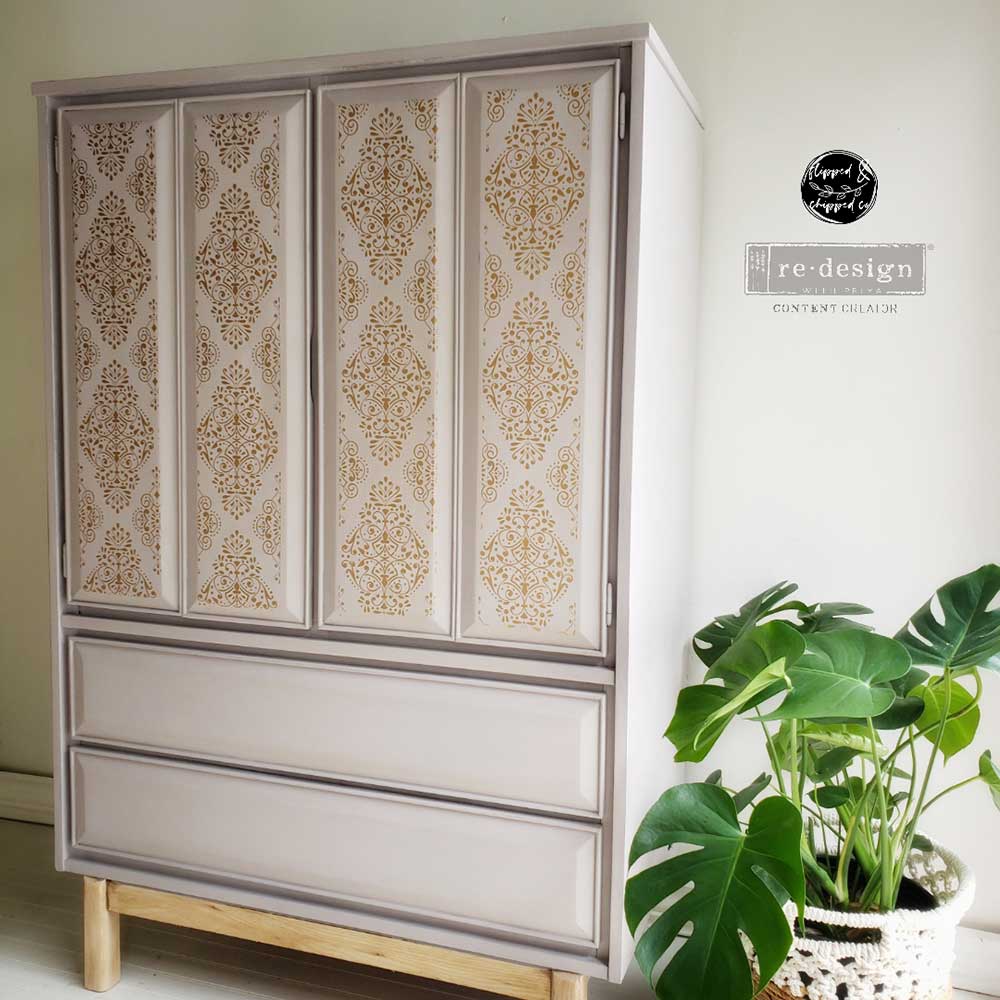 Redesign Furniture transfer Kacha Gold Damask