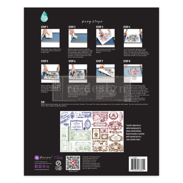 H20 Transfers -Just Labels-NEW PRODUCT