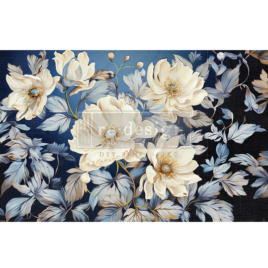 Redesign Tissue - Cerulean Blooms 1