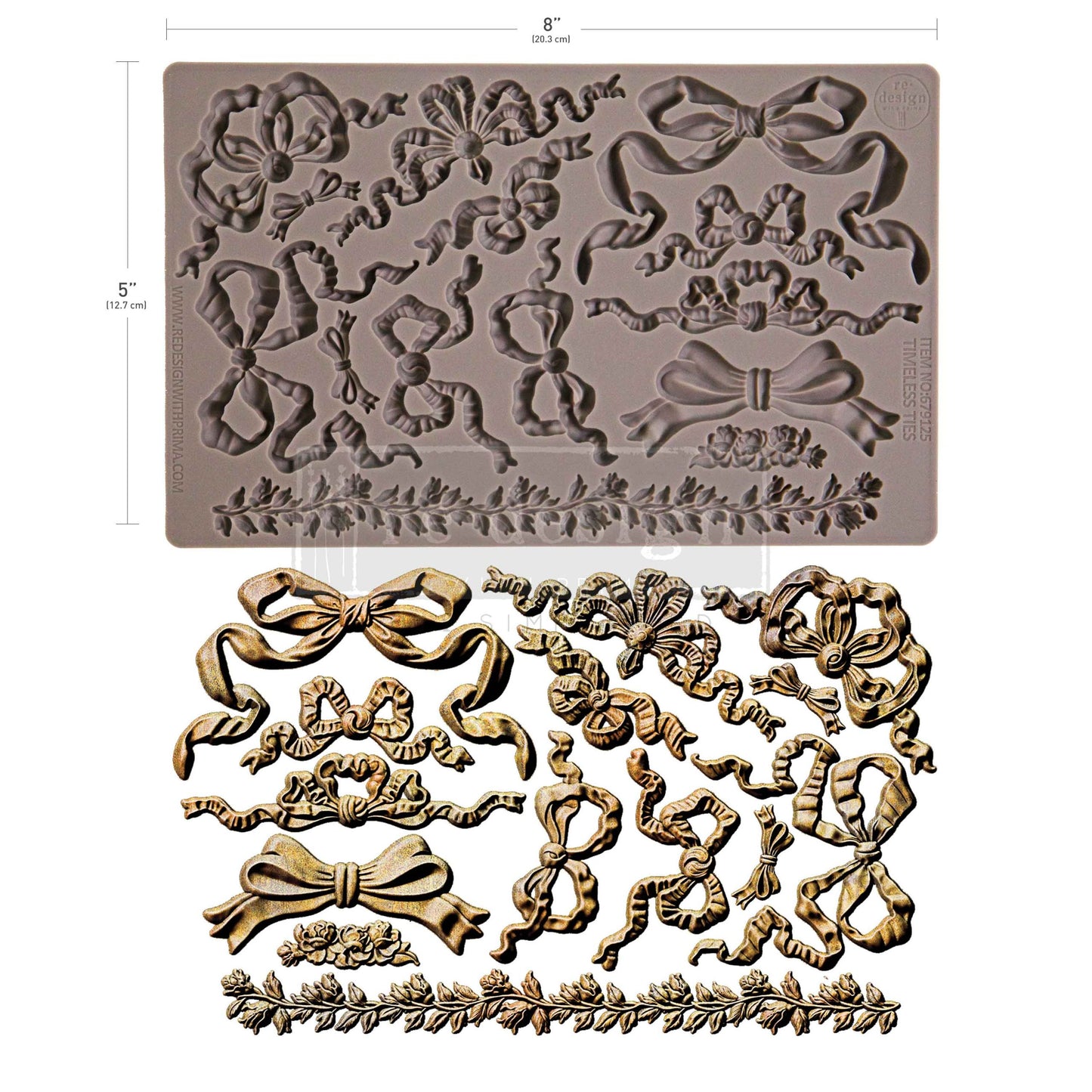 NEW: Re Design Decor mould - Timeless Ties
