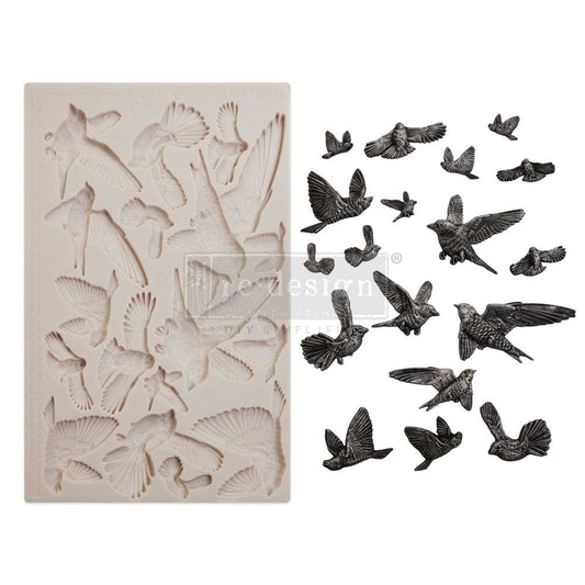 Finnabair Mould - FLOCKING BIRDS