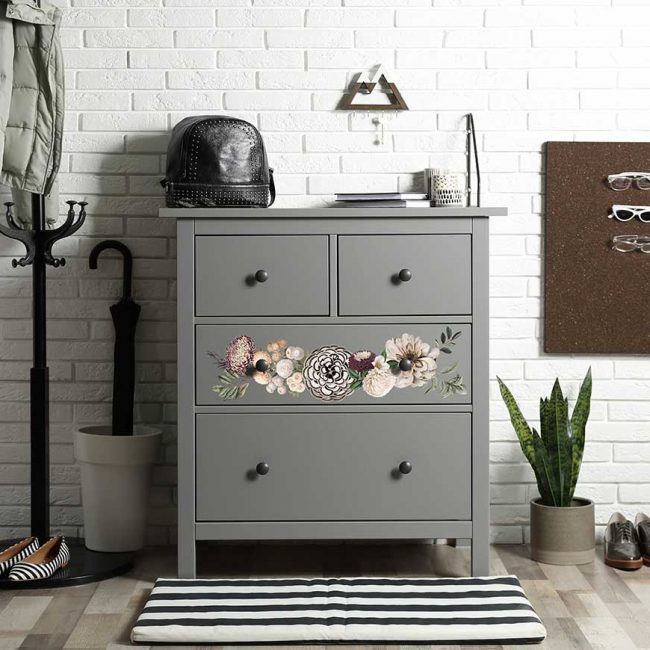 Redesign Decor transfer-Natural Flora-Small 3 sheets