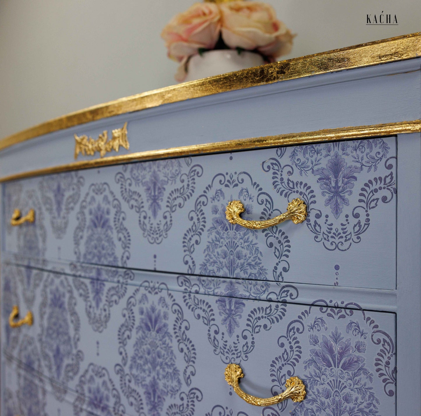 Redesign Decor transfer- Kacha Dana Damask