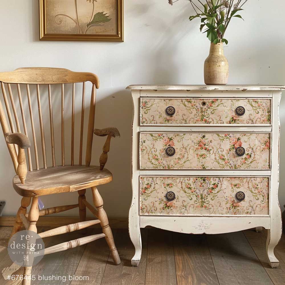 ReDesign Fiber Tissue-Blushing Blooms-Double Delight 2 pack