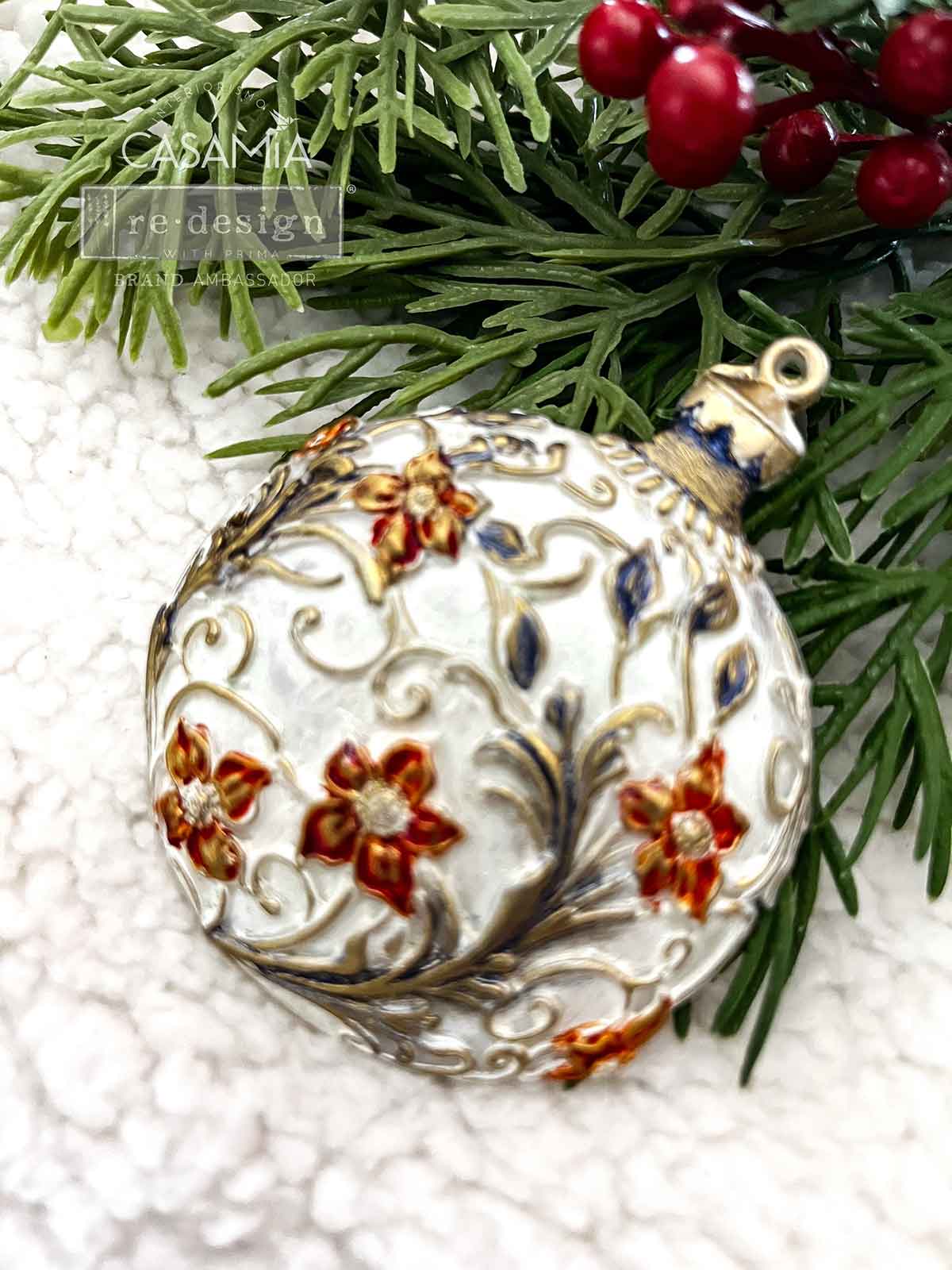 NEW: Re Design Decor mould - Shimmering Ornaments