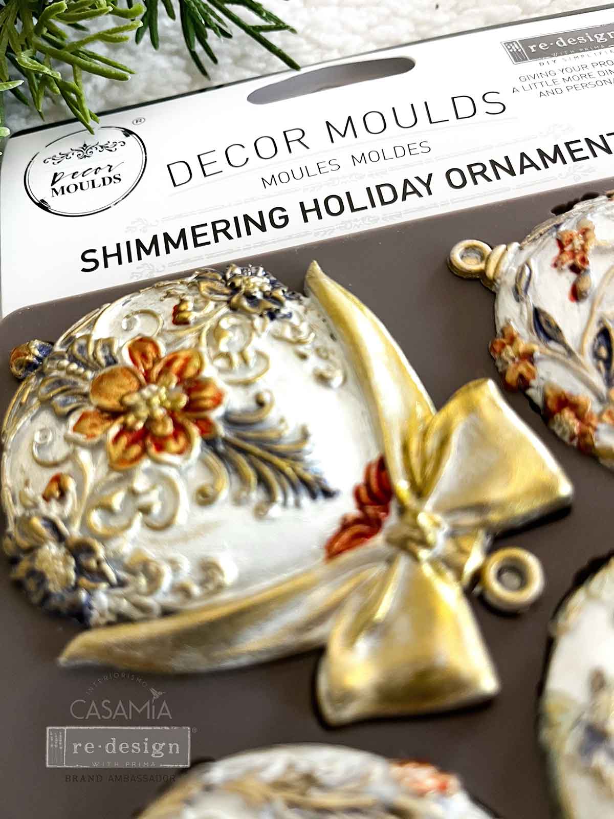 NEW: Re Design Decor mould - Shimmering Ornaments