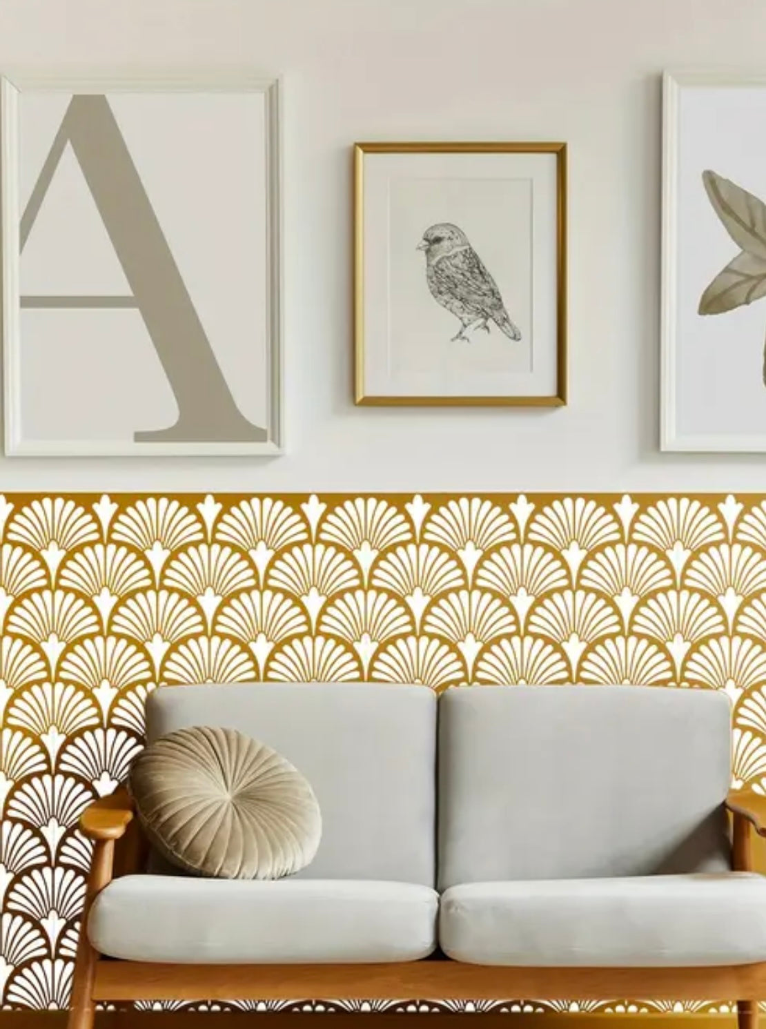 Stencil-Art Deco Large