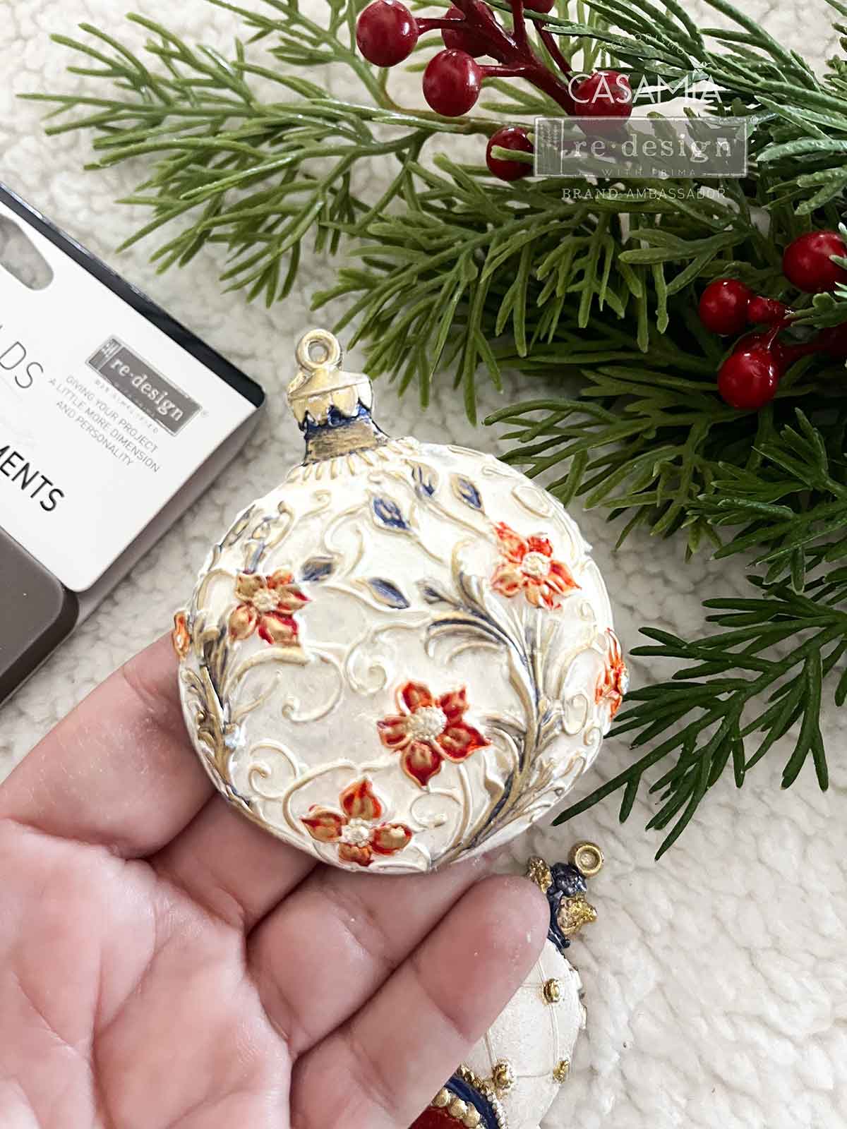 NEW: Re Design Decor mould - Shimmering Ornaments