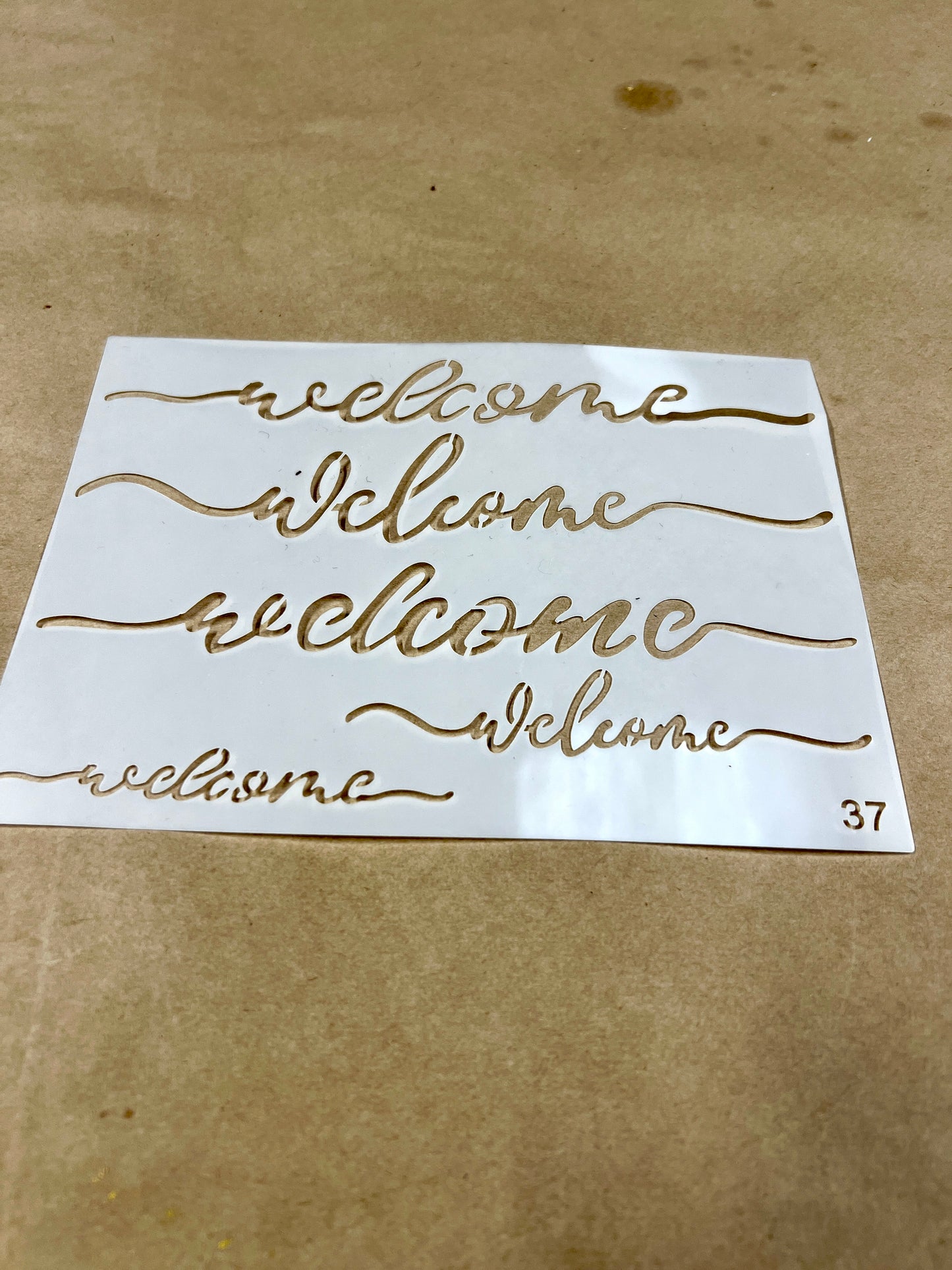 Stencil-Welcome