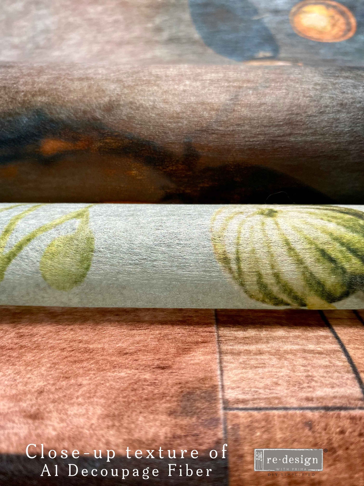 ReDesign Decoupage Fiber Tissue Mossy Rose Delight A1