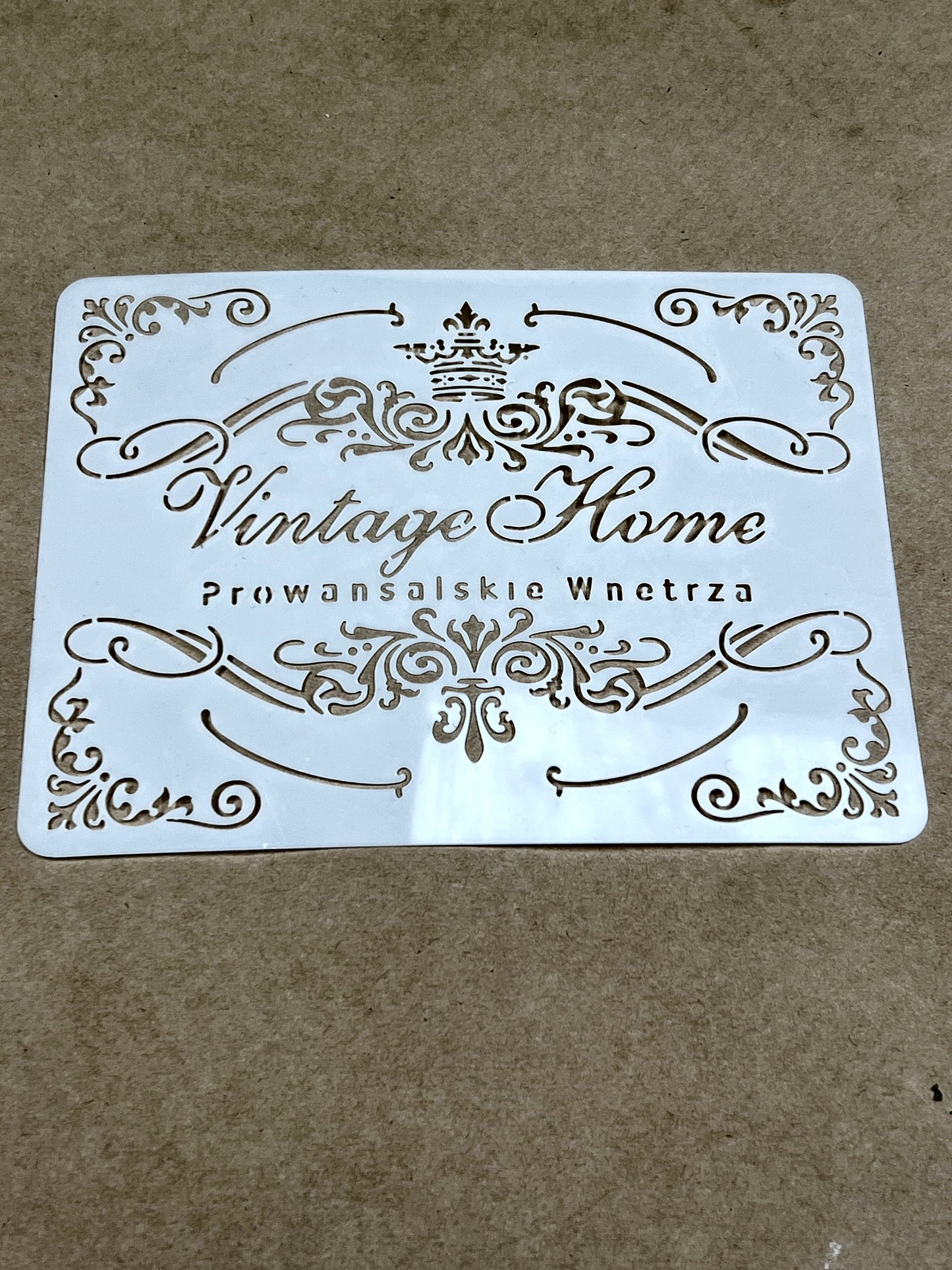 Stencil-Vintage Home