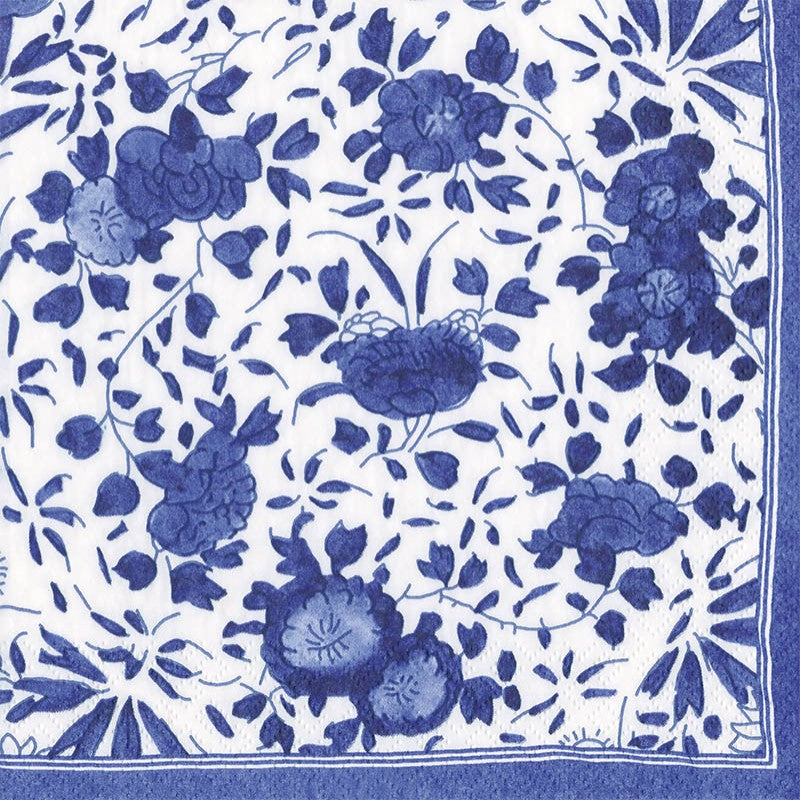Designer Napkin-Delft Blue-Large