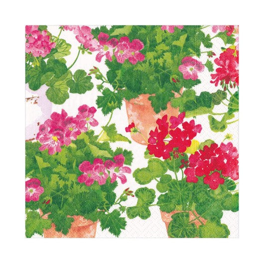 Designer Napkin-Trailing Geranium Large