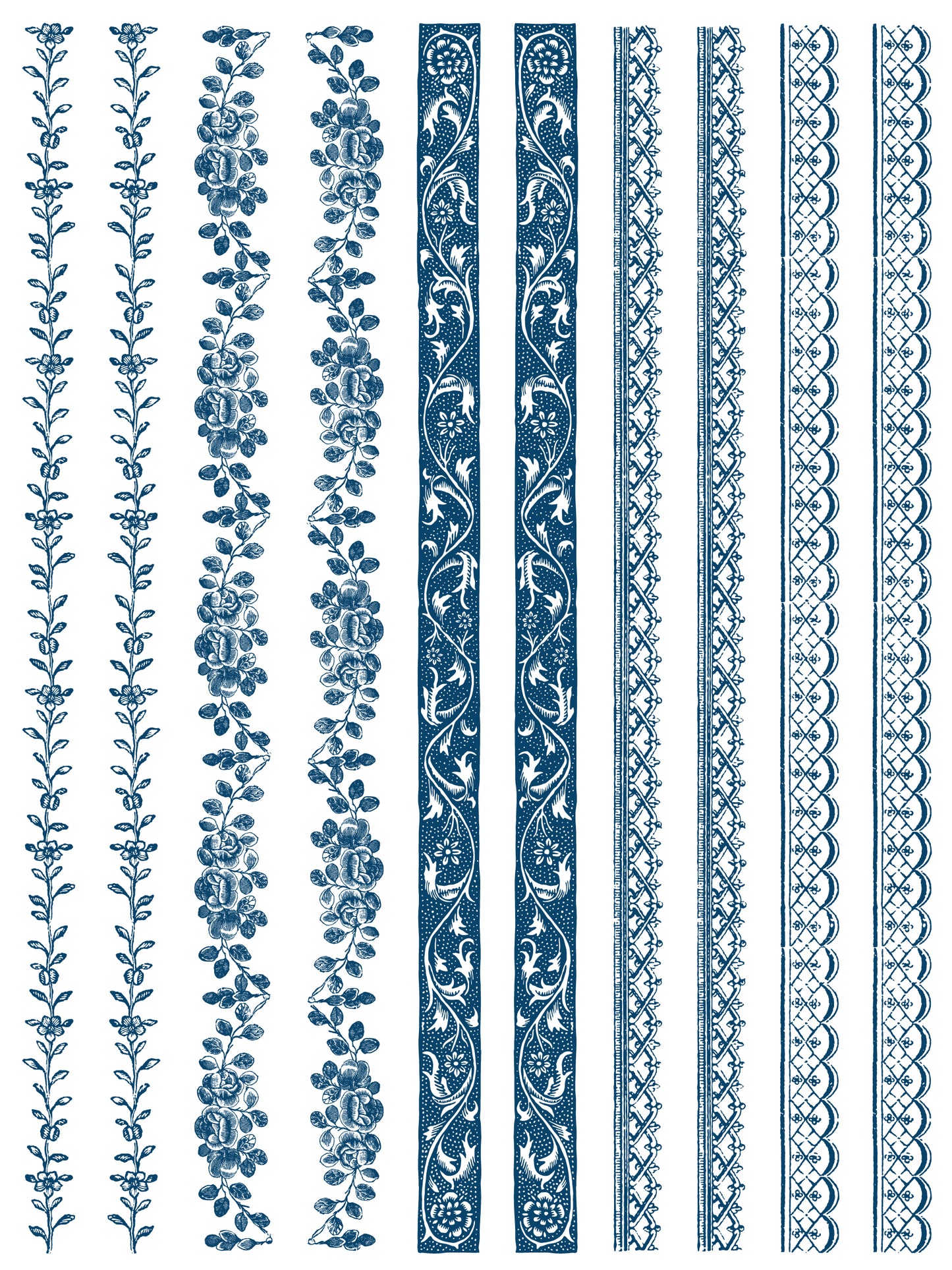 NEW: IOD Paint Inlay-Delft Traditions Azure
