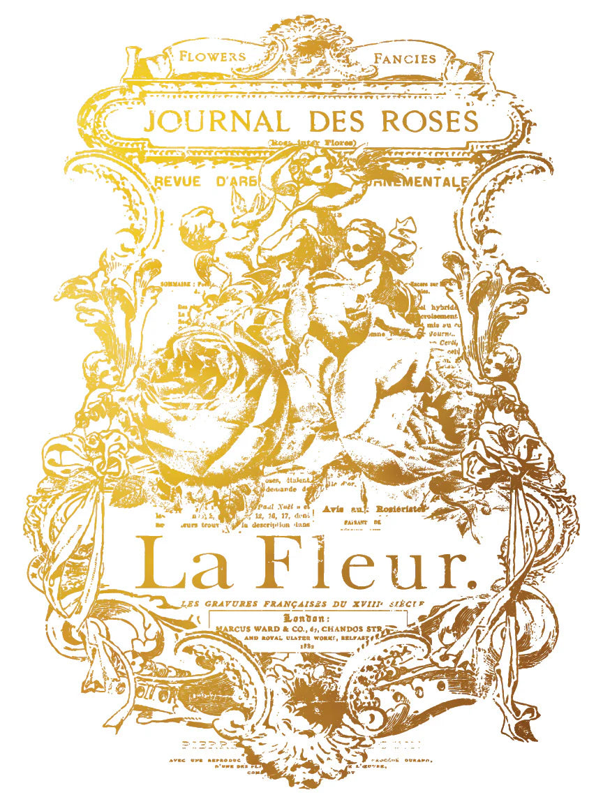 NEW: IOD Foil Transfer:Gilded Curated Signage