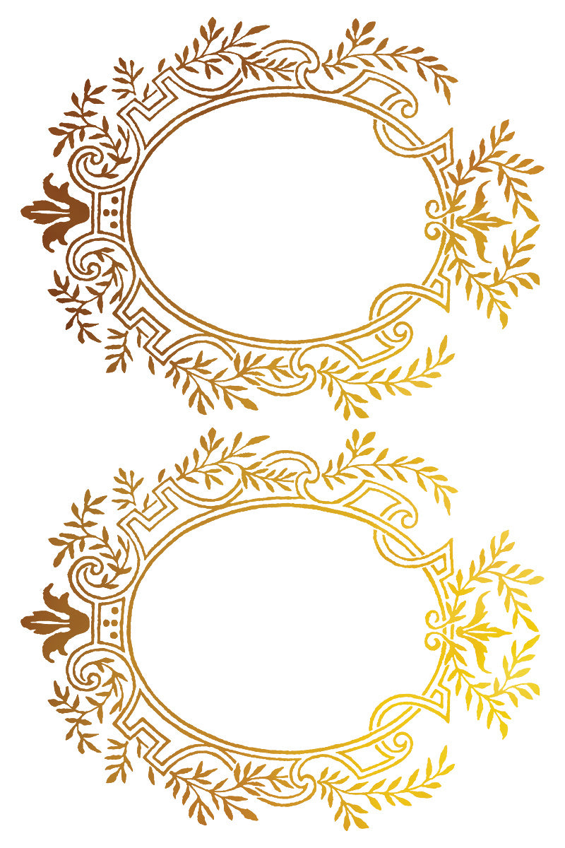 NEW: IOD Gilded Transfer-Petite Ornaments