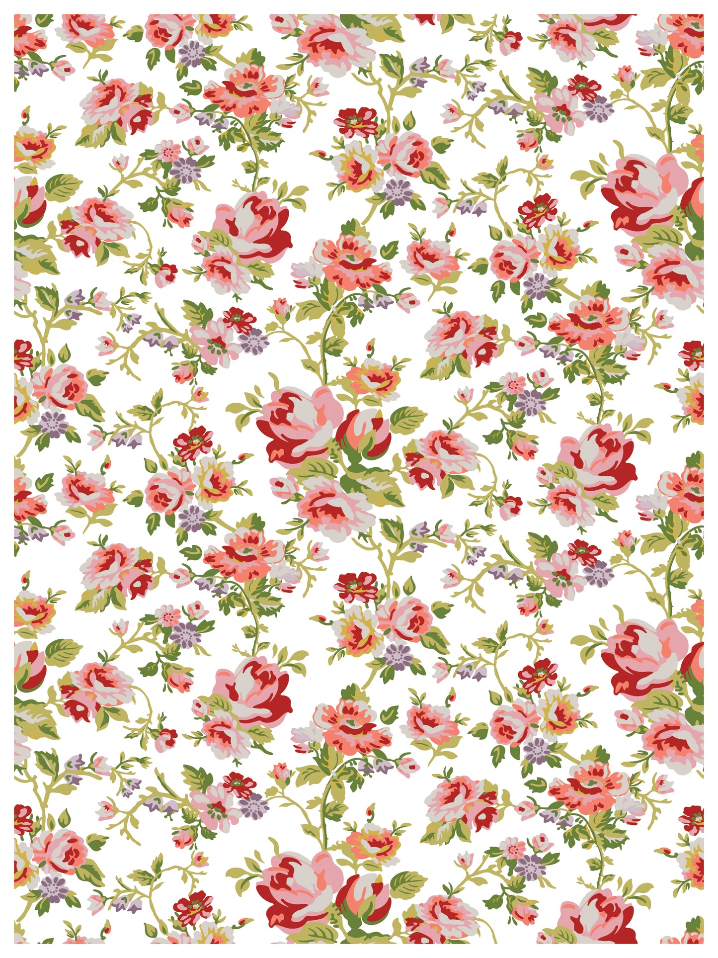 NEW: IOD Paint Inlay-Ditsy Blooms
