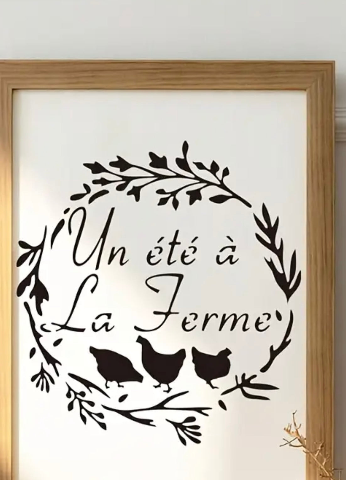 Stencil La Ferme