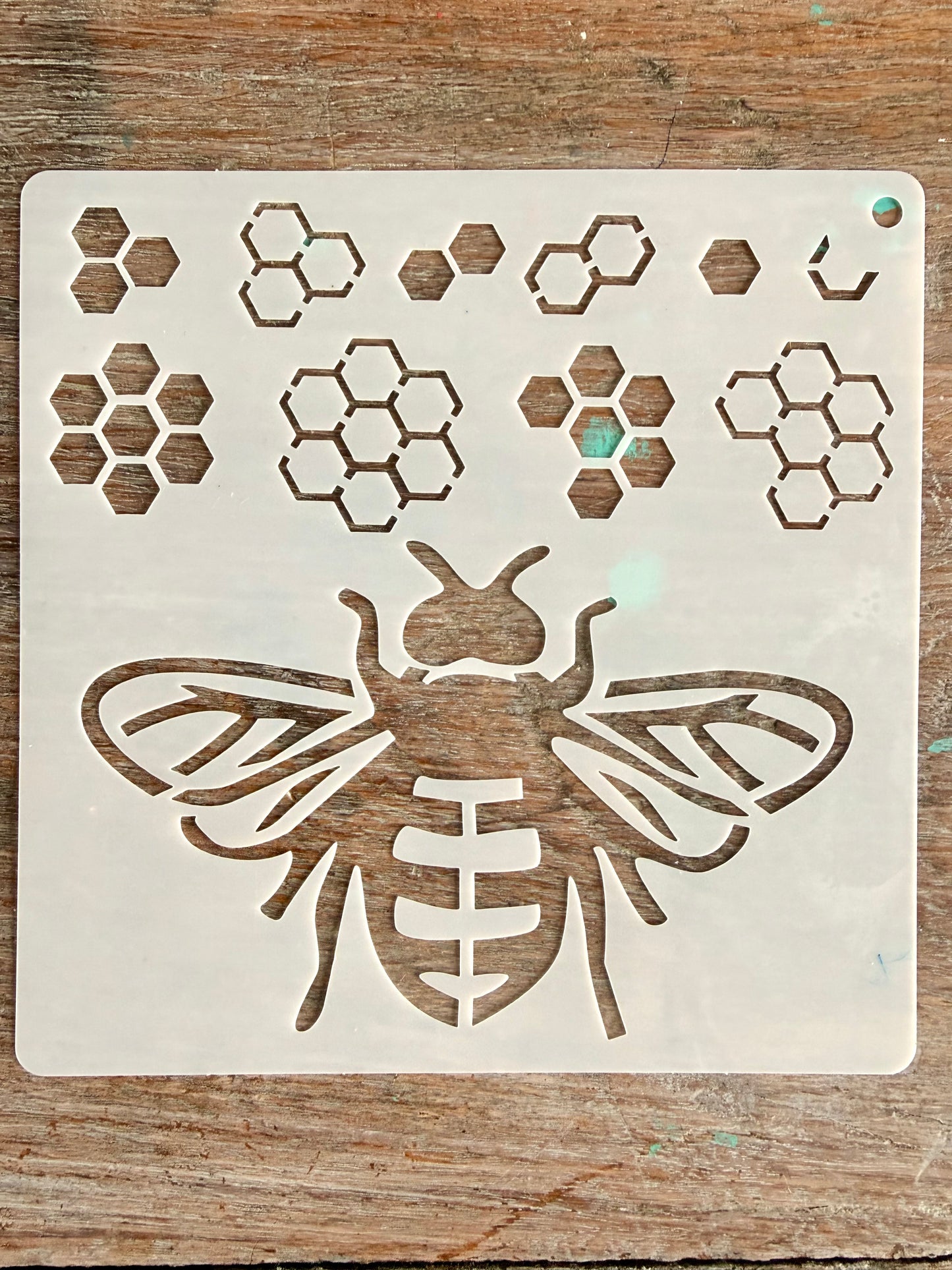 Stencil - Bee Honeycomb