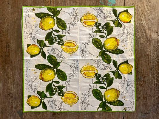 Napkin Tissue-Citrus Limonum