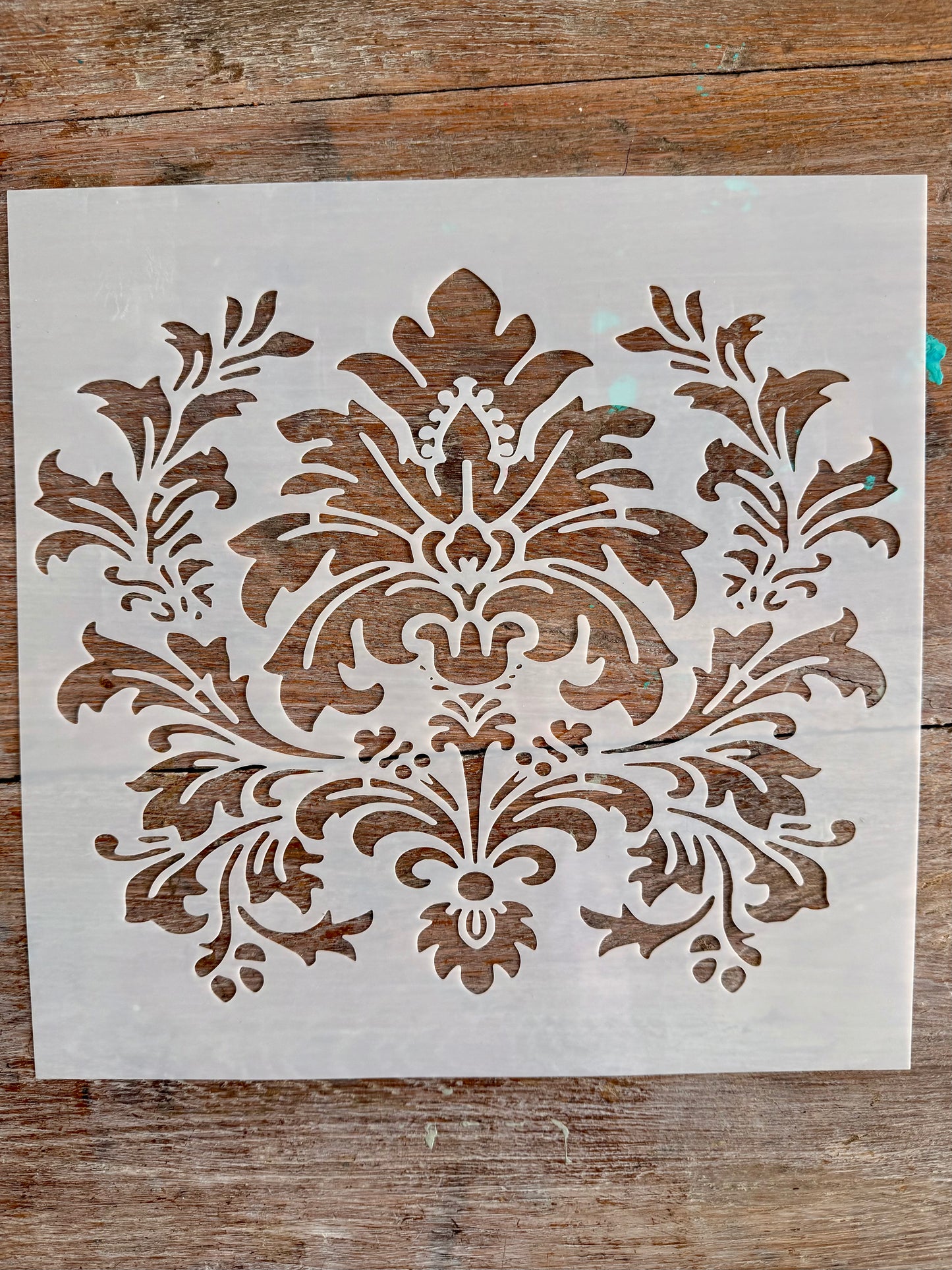 Stencil-Chateau Flourishes