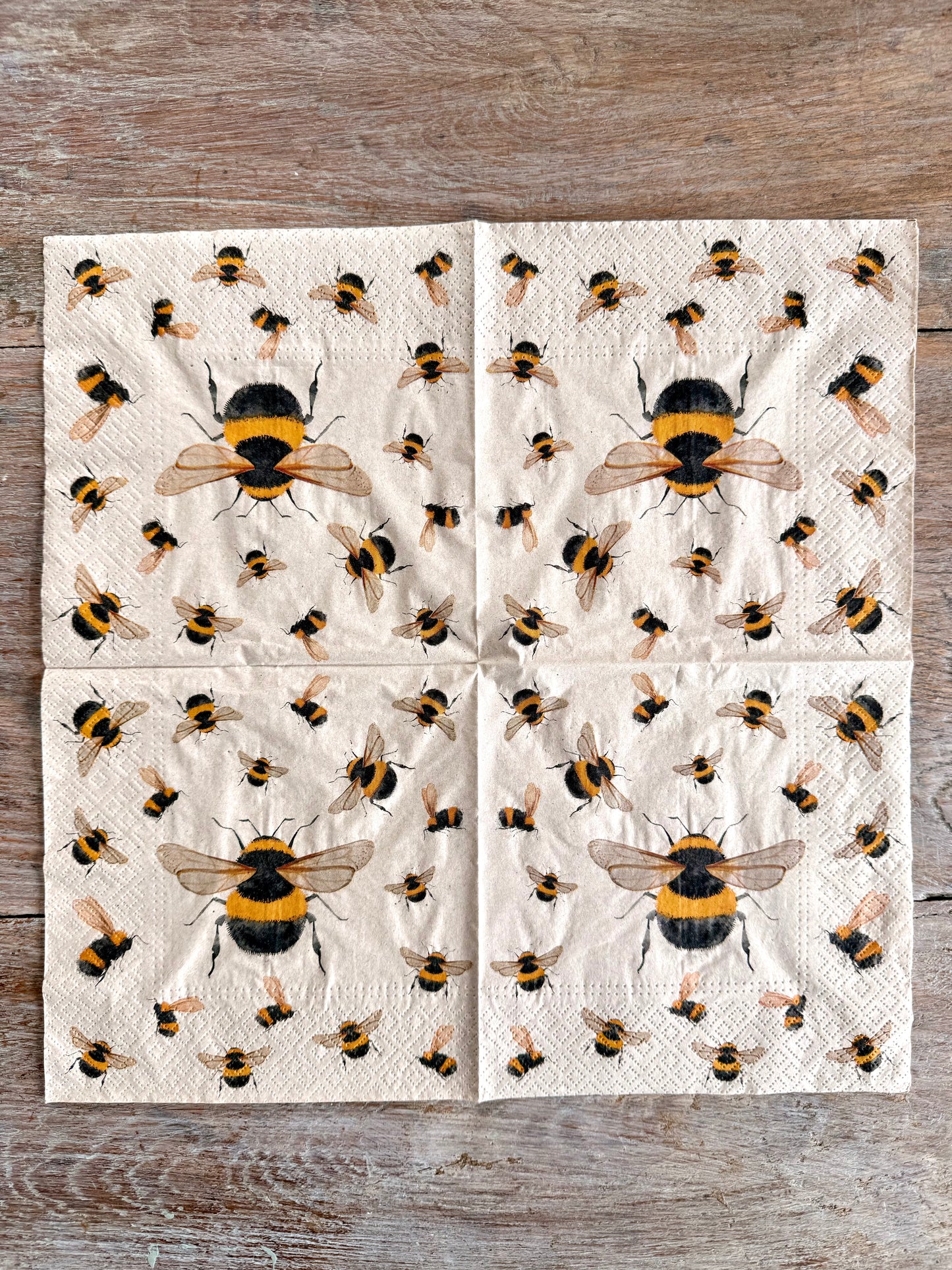 Napkin-Bees-French Collection
