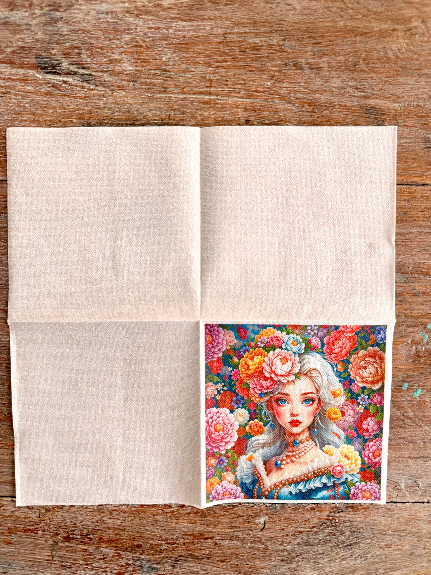 Linen tex Napkin-Madame Fleur