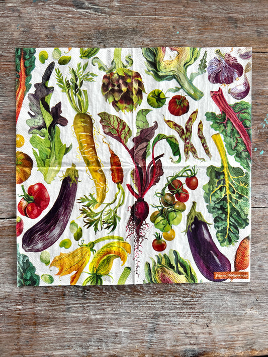 Napkin Tissue-Gourmet Vegetables