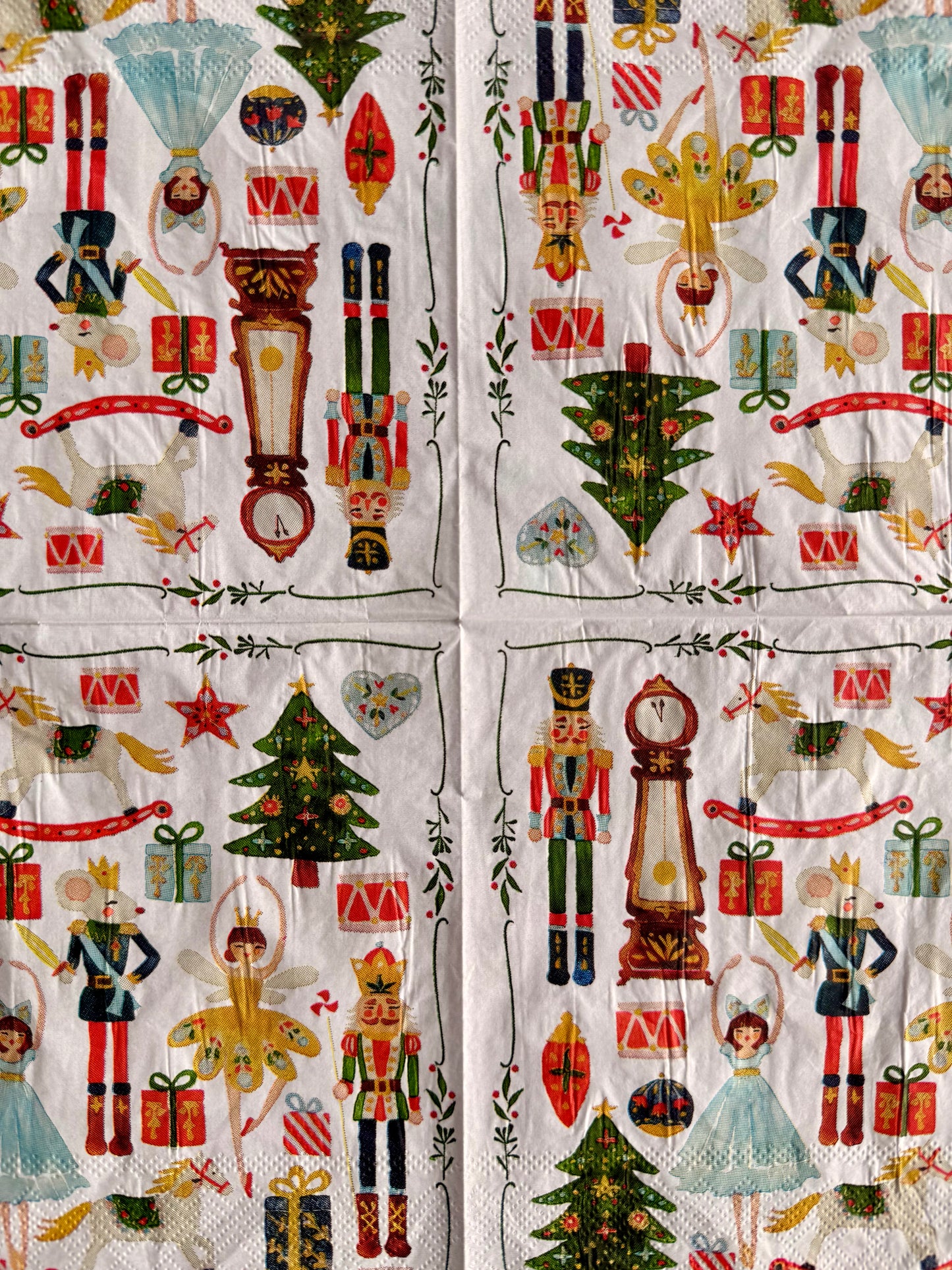 Napkin-Nutcracker Christmas