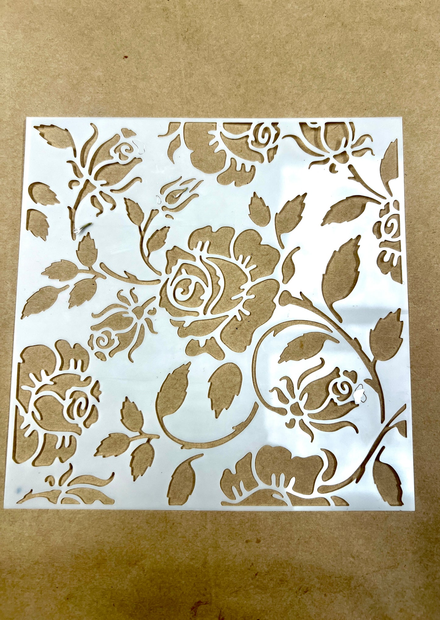 Stencil-Roses