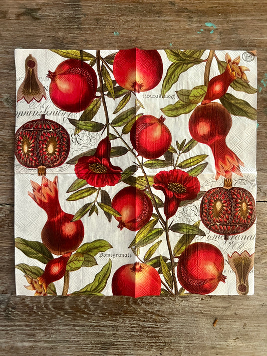 Napkin Tissue-Pomengranate