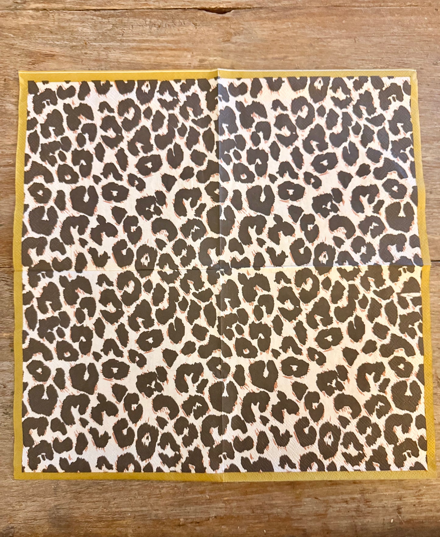 Napkin Tissue-Luxe Leopard Print