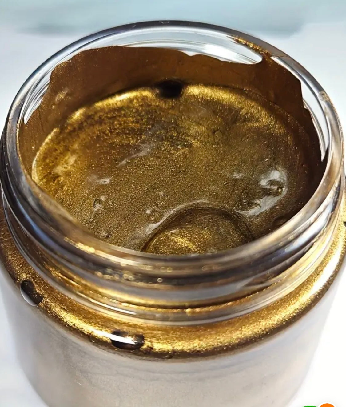 Old Gold Metallic paint