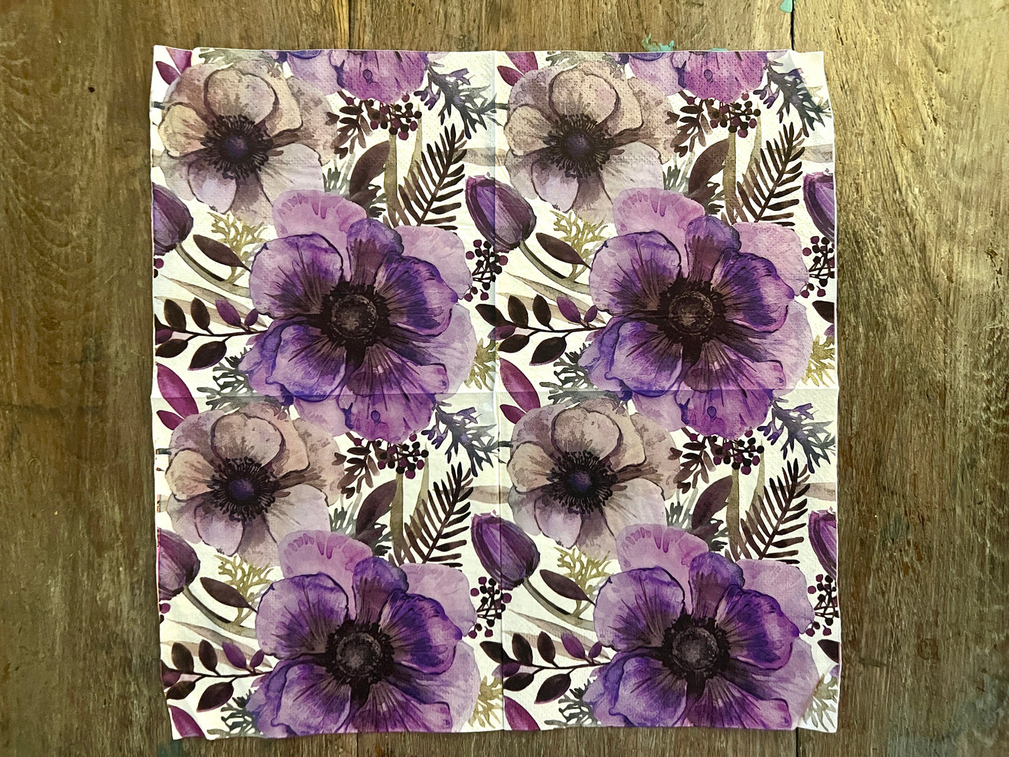 Napkin Tissue-Vibrant Purples