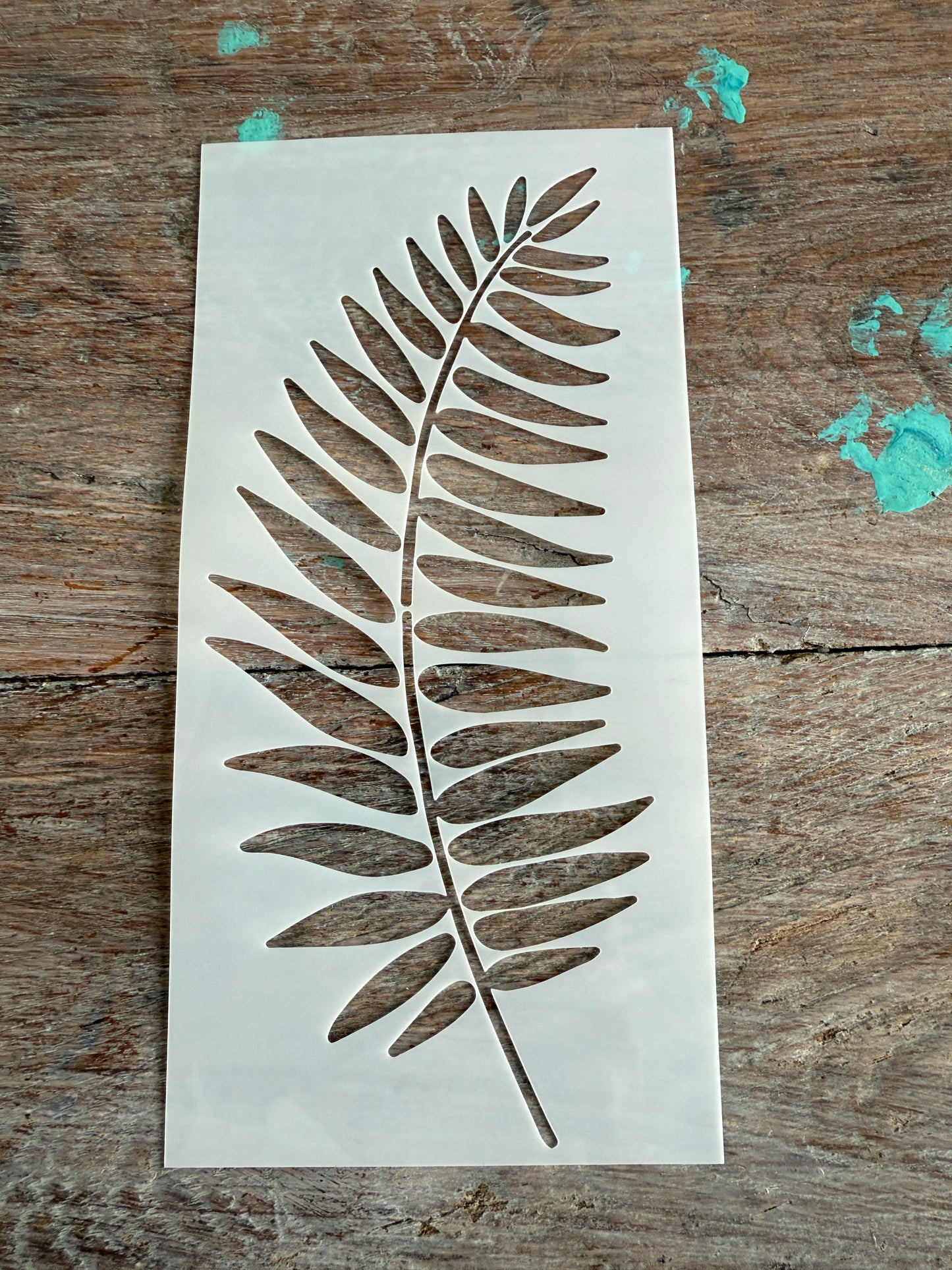 Stencil-Palm leaf