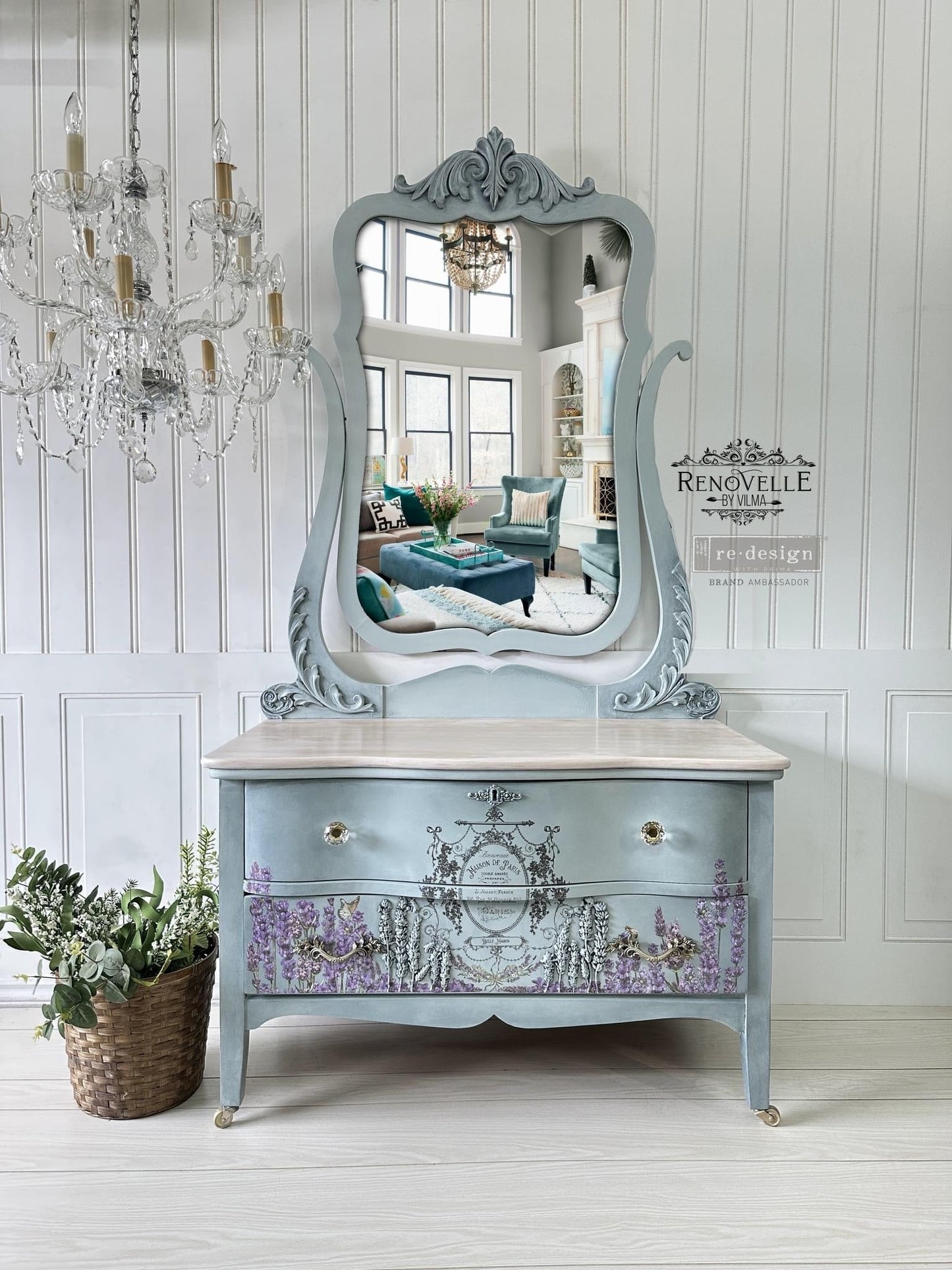 Redesign Decor transfer-Maison de Paris-MAXI 2 Sheets